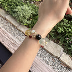 Natural Five Elements Balancing Bracelet | Multi Gemstone Karma Alignment Amulet