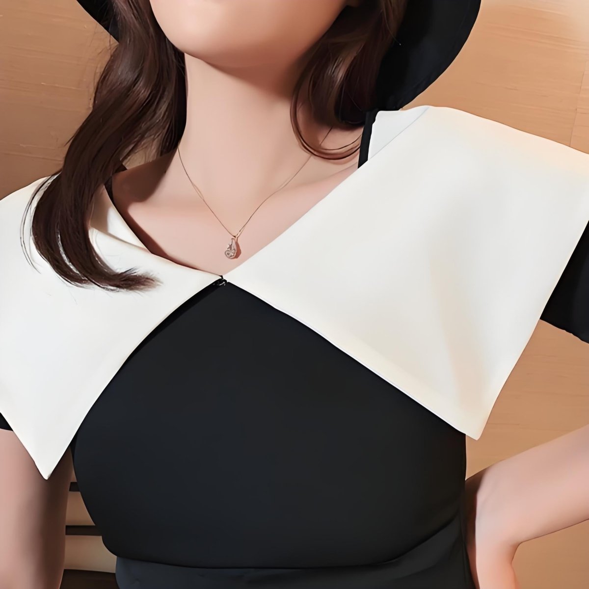 Pink Purple Water Drop Crystal Pendant Necklace for Women - EclipticJewpendant