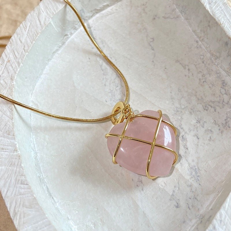 Princess Moonstone Pendant Necklace - Enchanted Love Jewelry - EclipticJew