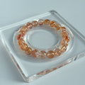 Red Hematoid Quartz Bracelet, Consecrated "Eternal Bloom" Healing Jewelry