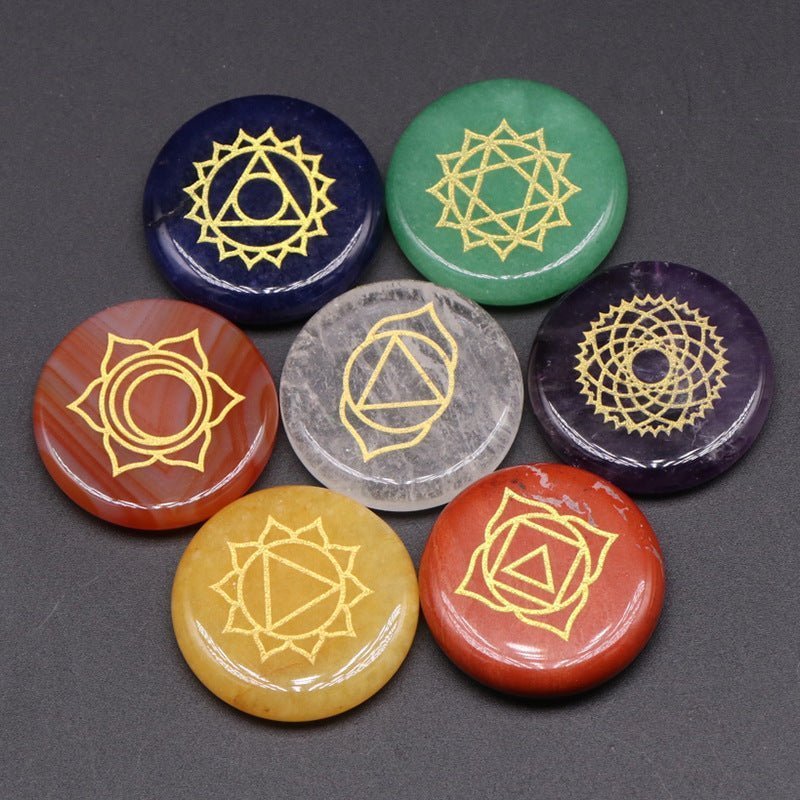 Seven Chakra Natural Stone Set - EclipticJew