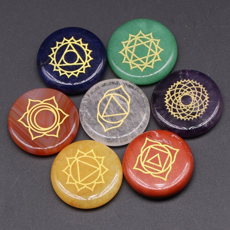 Seven Chakra Natural Stone Set - EclipticJew