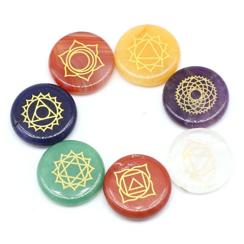 Seven Chakra Natural Stone Set - EclipticJew
