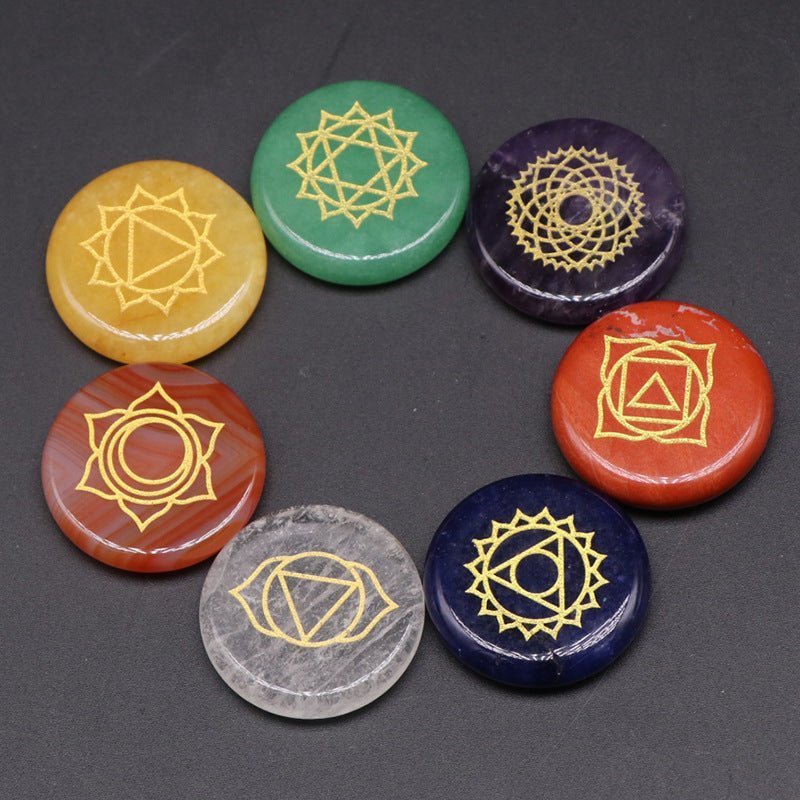 Seven Chakra Natural Stone Set - EclipticJew