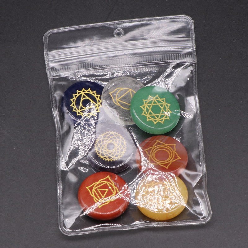 Seven Chakra Natural Stone Set - EclipticJew