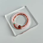 Strawberry Quartz Bracelet | Crystal Love Energy | Relationship & Love Blessings