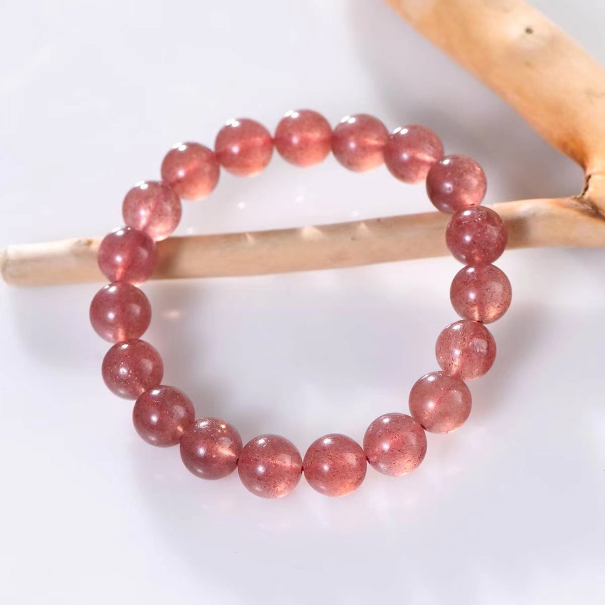 Strawberry Quartz Essence Bracelet - EclipticJewB2G1FBraceletsnew