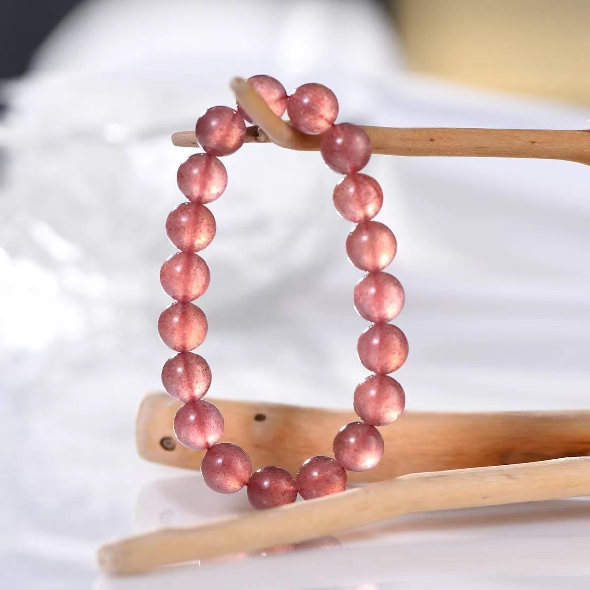 Strawberry Quartz Essence Bracelet - EclipticJewB2G1FBraceletsnew