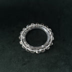 Taoist Blessed Clear Quartz Bracelet, 10mm Natural White Crystal