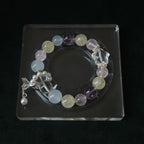 Taoist Blessed Multi-Stone "Celestial Harmony" Bracelet, Star & Pearl Amulet