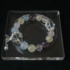 Taoist Blessed Multi-Stone "Celestial Harmony" Bracelet, Star & Pearl Amulet