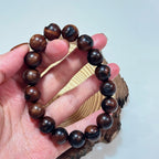 Thunder-Struck Jujube Wood Bracelet | 12mm Taoist Protection Beads