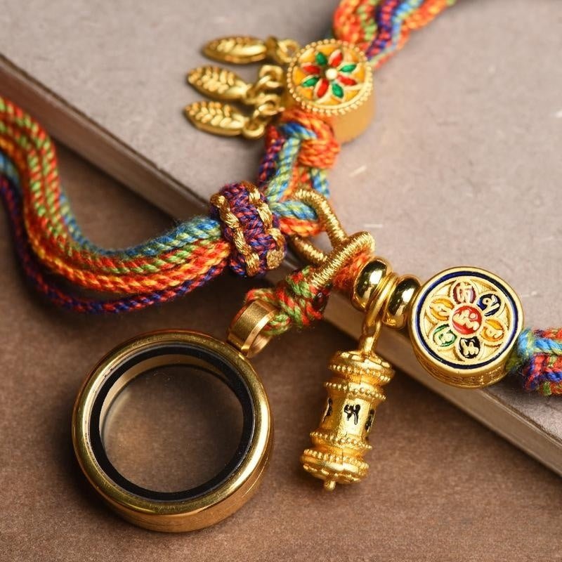 Tibetan Dream Catcher Hand - Woven Bracelet - EclipticJewnewtrend