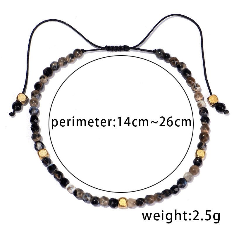 Tibetan Earthy Elegance Stone Bead Bracelet - EclipticJewBraceletsnew