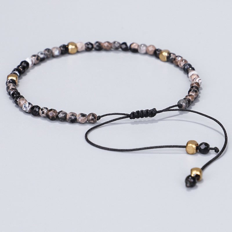 Tibetan Earthy Elegance Stone Bead Bracelet - EclipticJewBraceletsnew