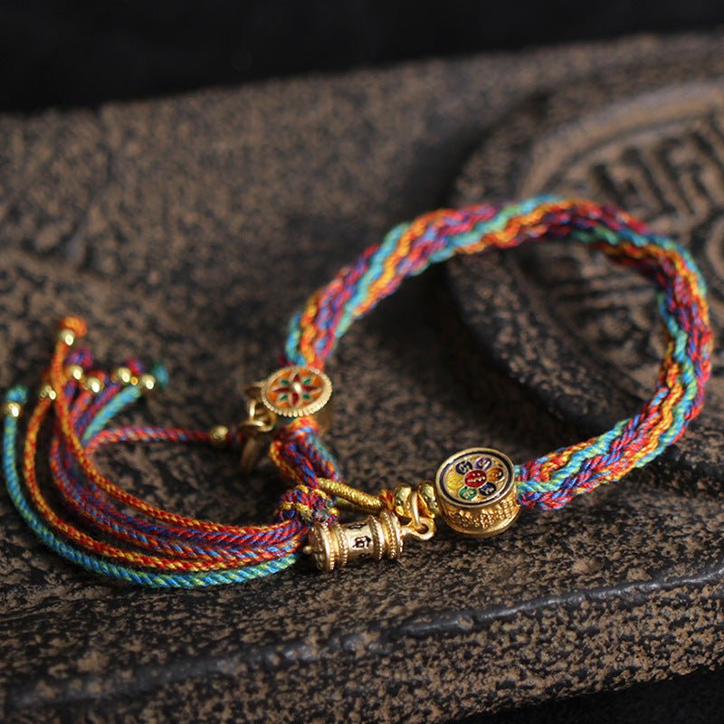 Tibetan Ethnic Style Zachilam Bracelet - EclipticJew