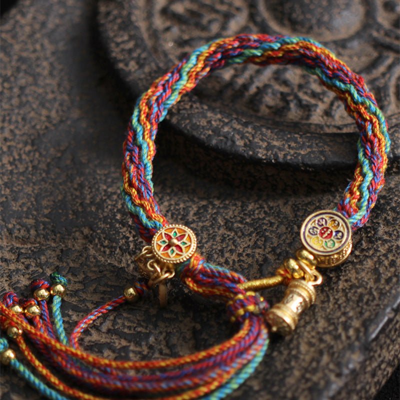 Tibetan Ethnic Style Zachilam Bracelet - EclipticJew