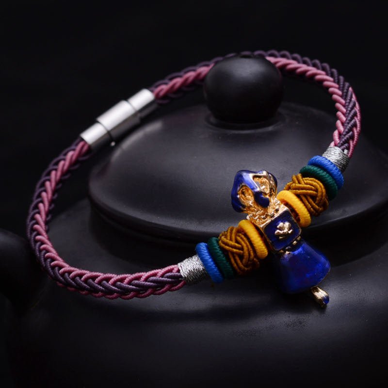 Tibetan Hand-Knitted Bracelet