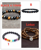 Tiger Eye Stone Bracelet Natural Stone Bracelet - EclipticJew