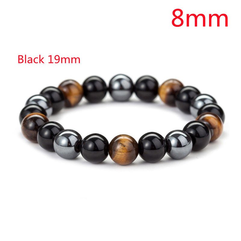 Tiger Eye Stone Bracelet Natural Stone Bracelet - EclipticJew