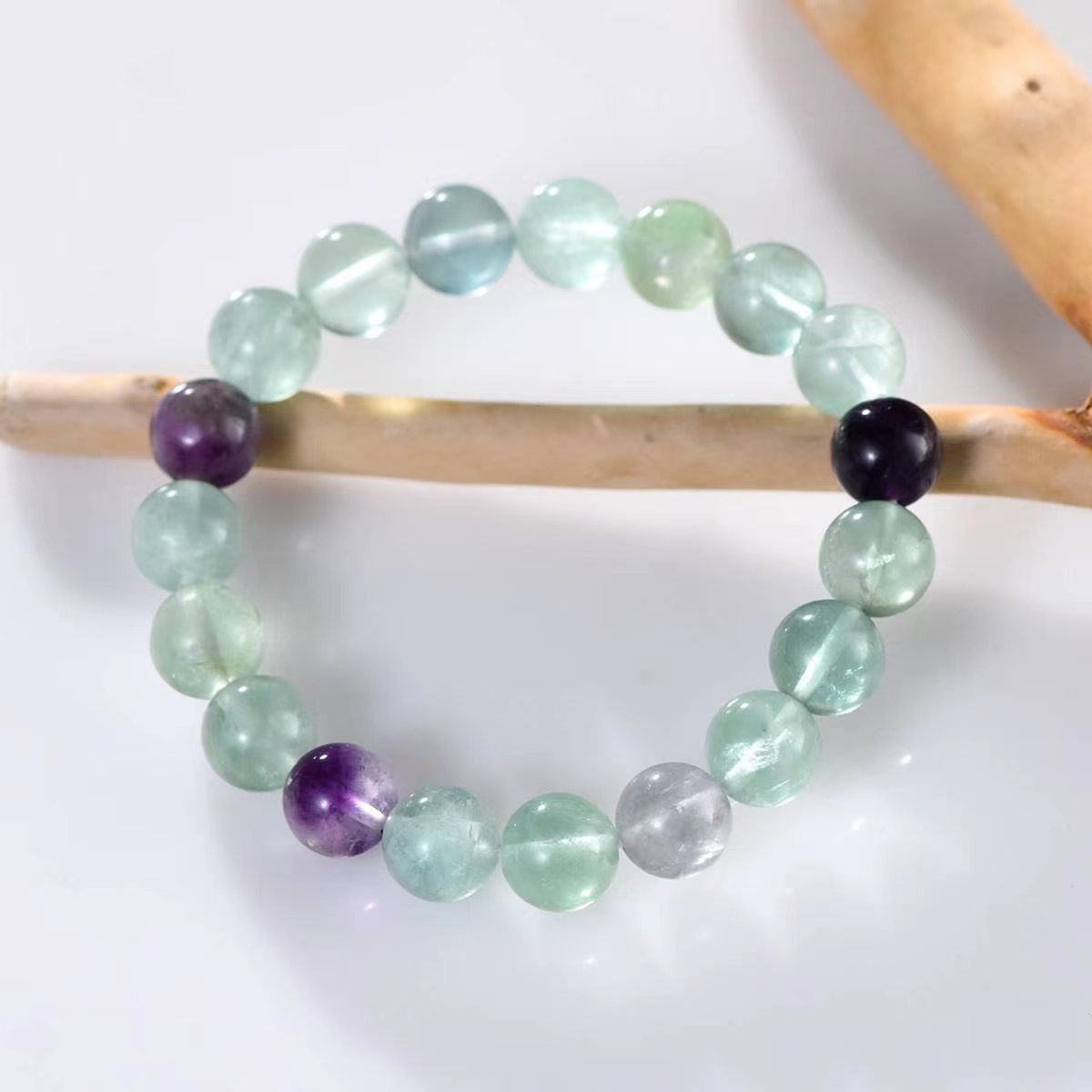 Verdant Calm Fluorite Harmony Bracelet - EclipticJewBraceletsnewtrend